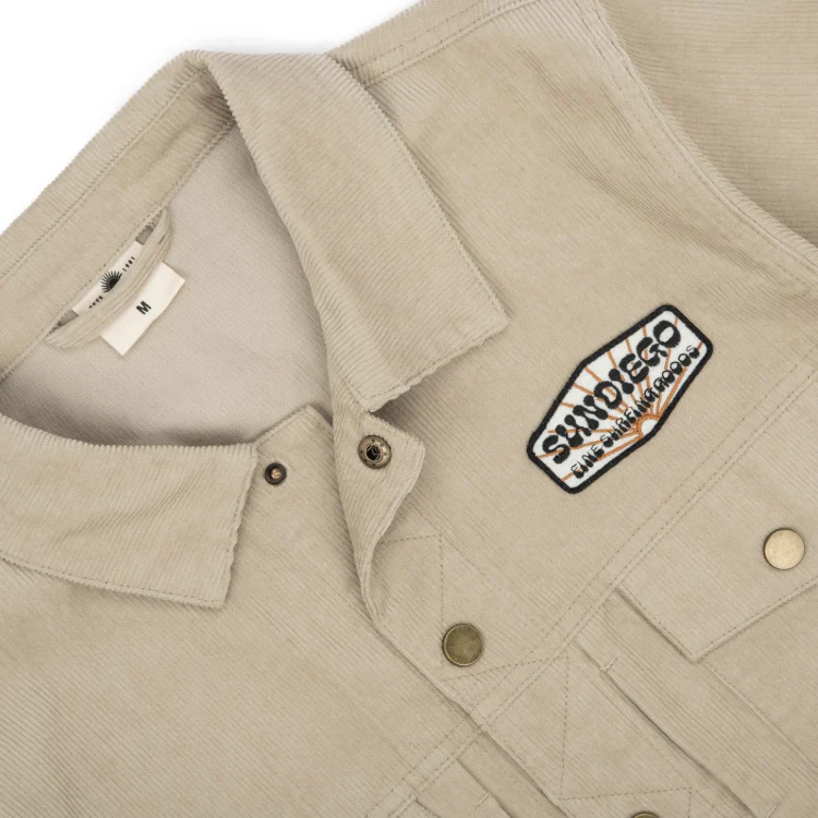 SunDiego RANGER CORD JACKET - TAN - Image 2