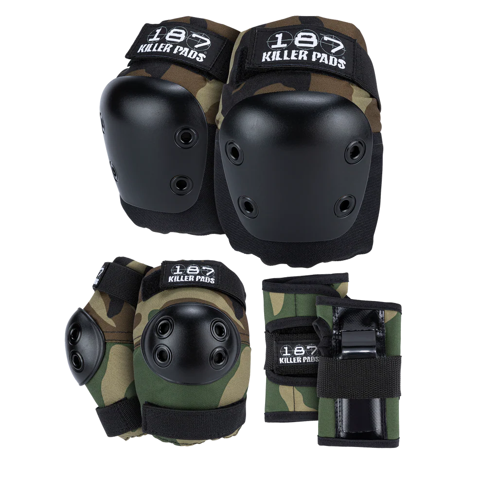 187 Killer Pads KIDS PAD SIX PACK - CAMO