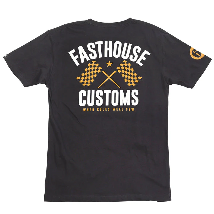 FASTHOUSE 68 Trick Tee - BLACK/VINTAGE/GOLD