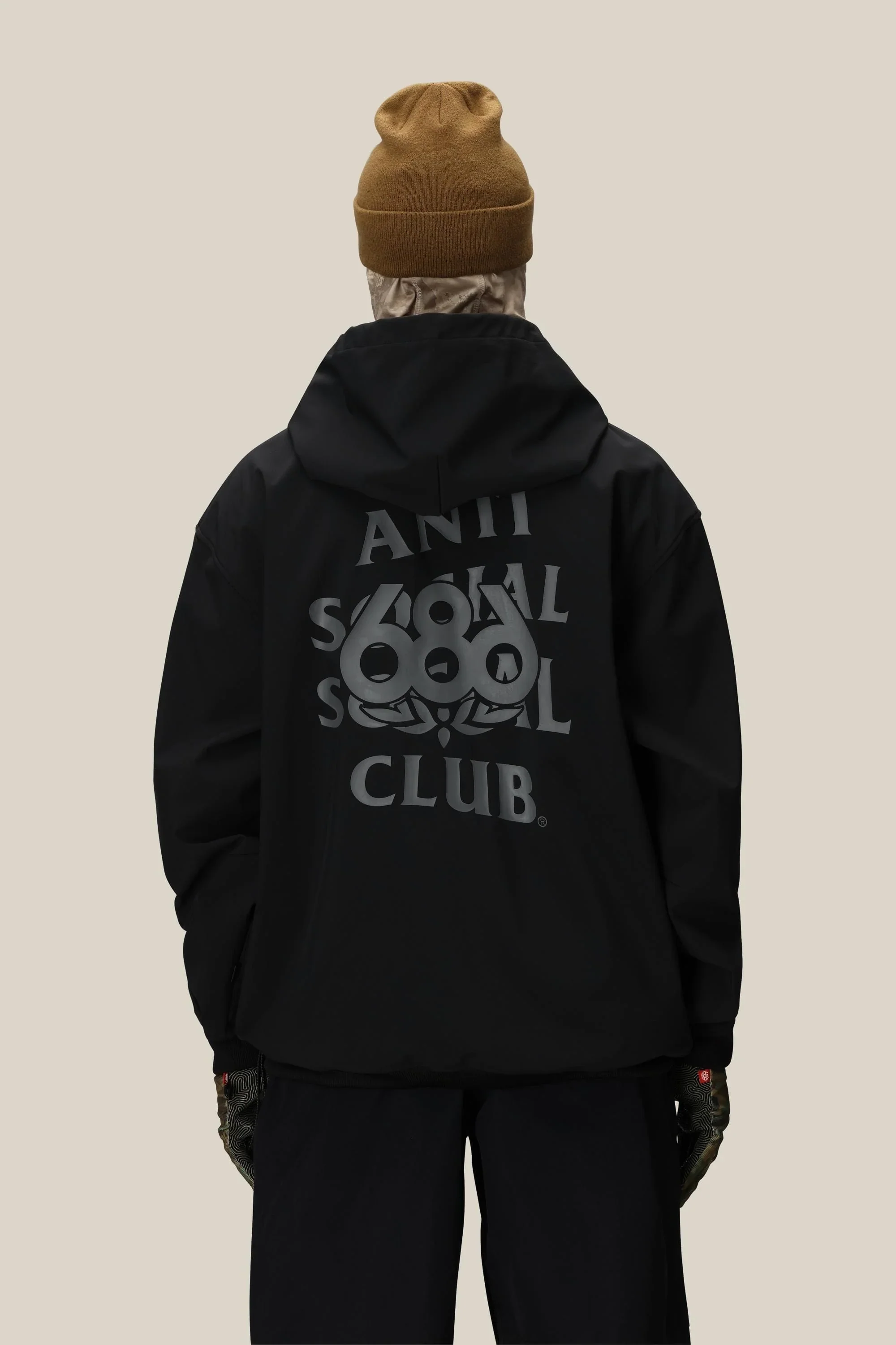 686 Assc F1 Waterproof Team Hoody - Assc Black - Image 3