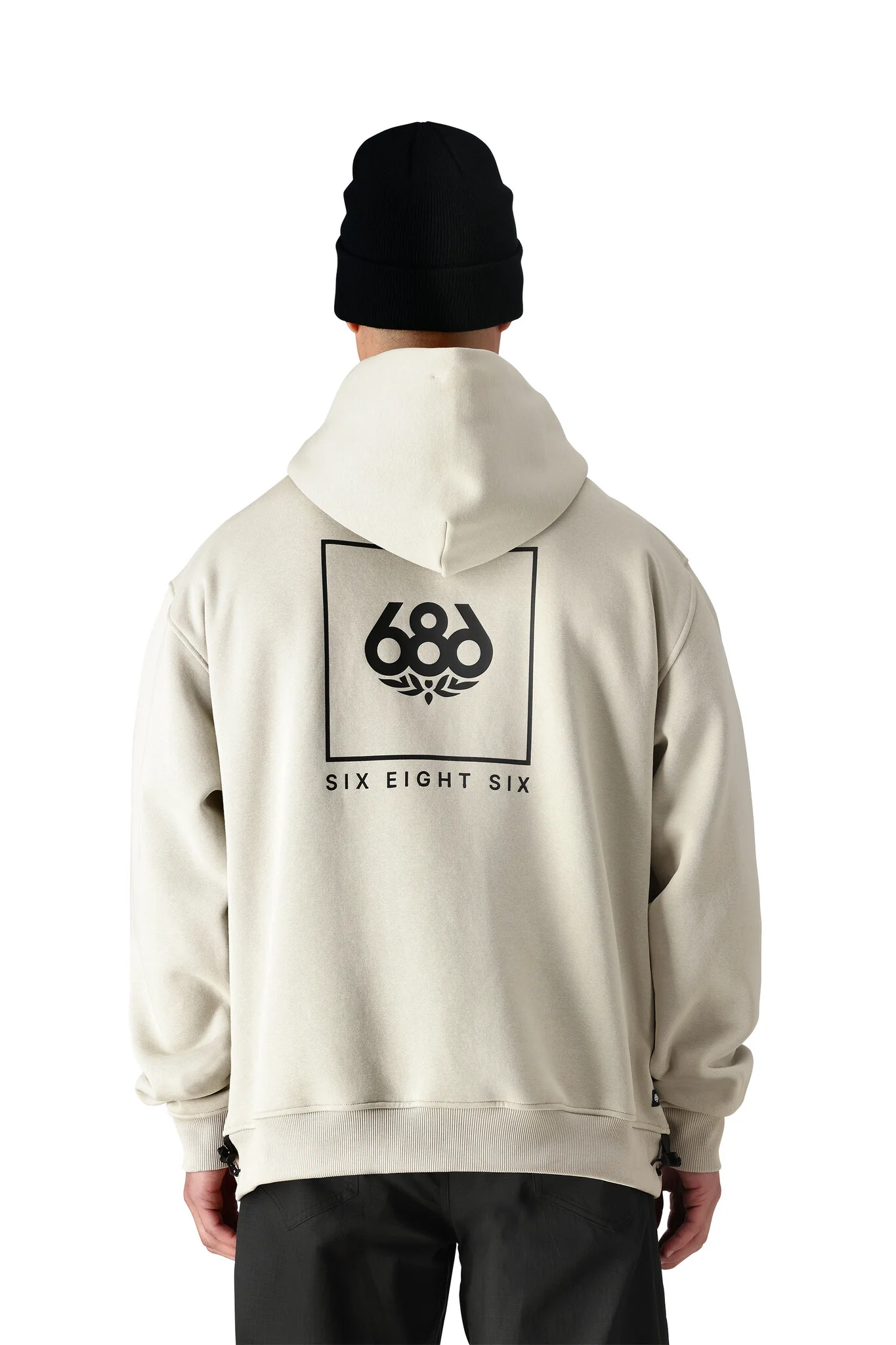 686 Enterprises Knockout Script Premium Heavyweight Zip Hoody - LIMESTONE