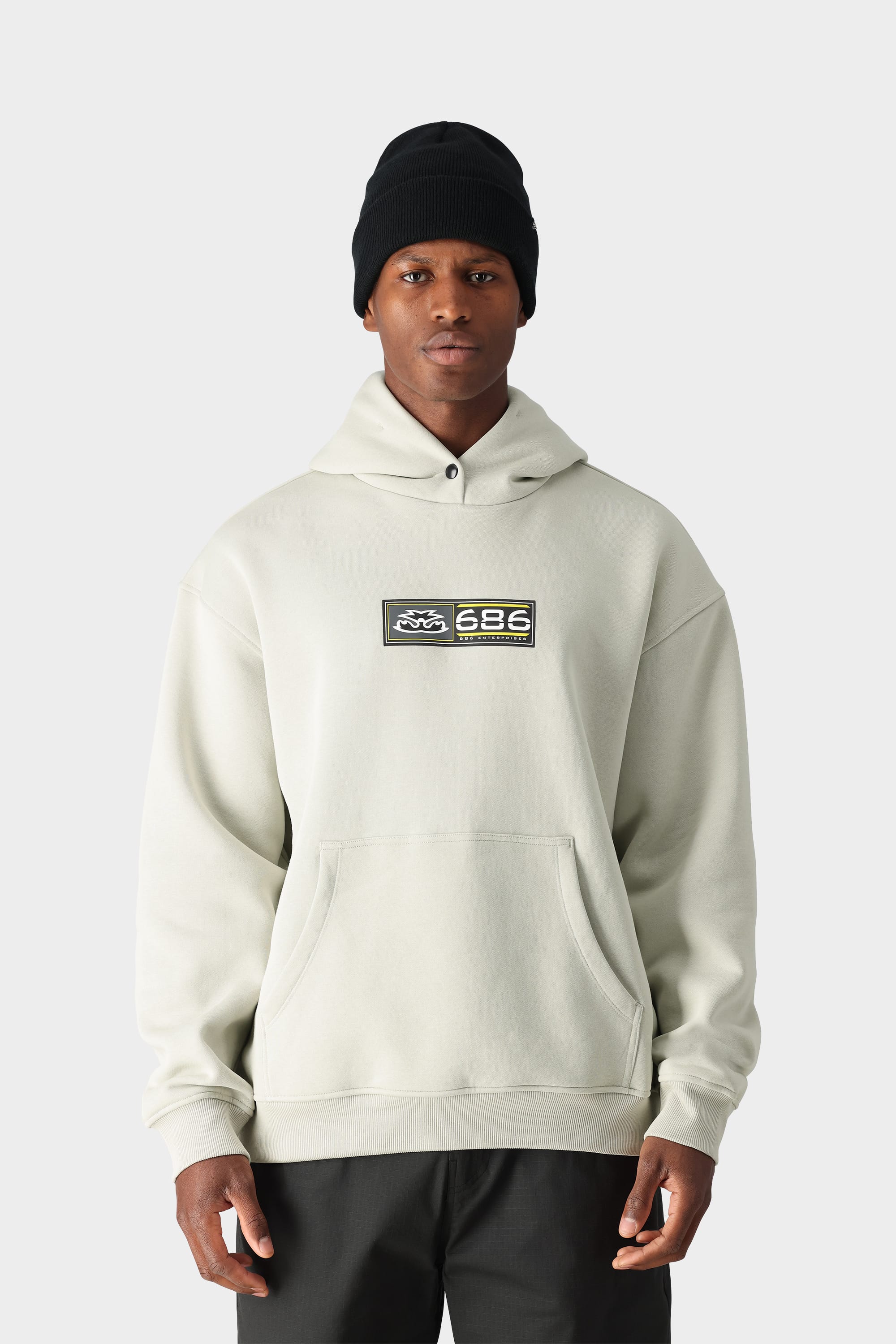 686 Enterprises Vintage Premium Heavyweight Pullover Hoody - LIMESTONE