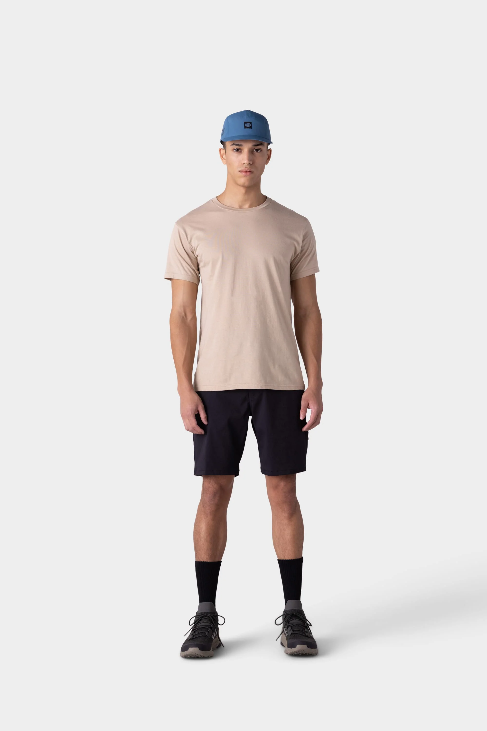 686 Everywhere Hybrid Short - Black - Image 3