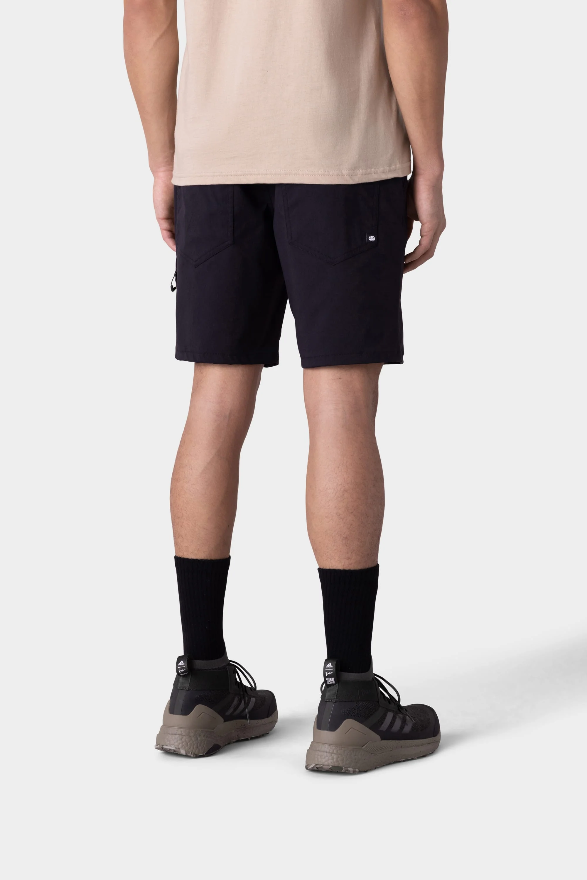 686 Everywhere Hybrid Short - Black - Image 5