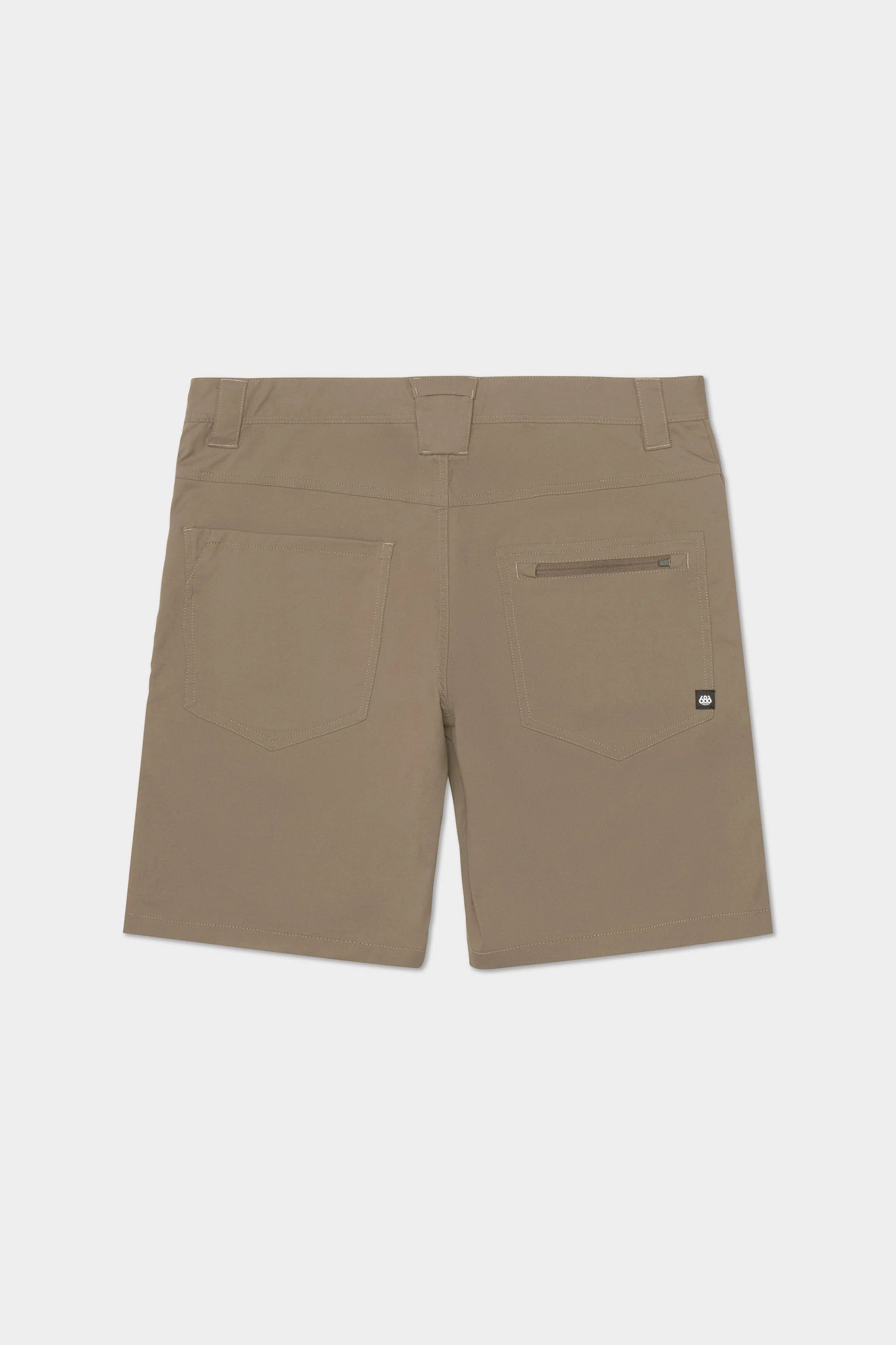 686 Everywhere Hybrid Short Relaxed Fit - Tobacco - Image 2