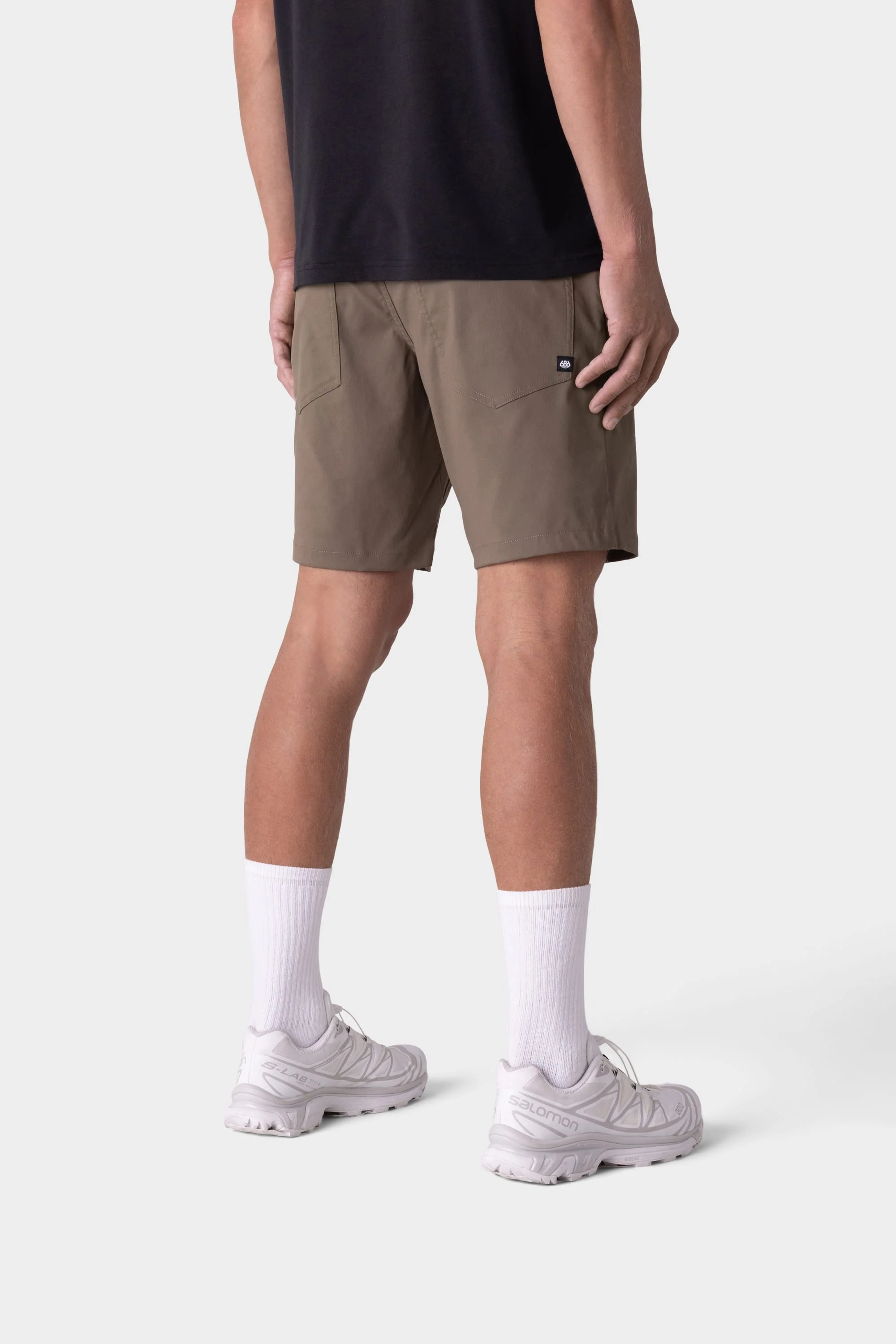 686 Everywhere Hybrid Short - Tobacco - Image 5