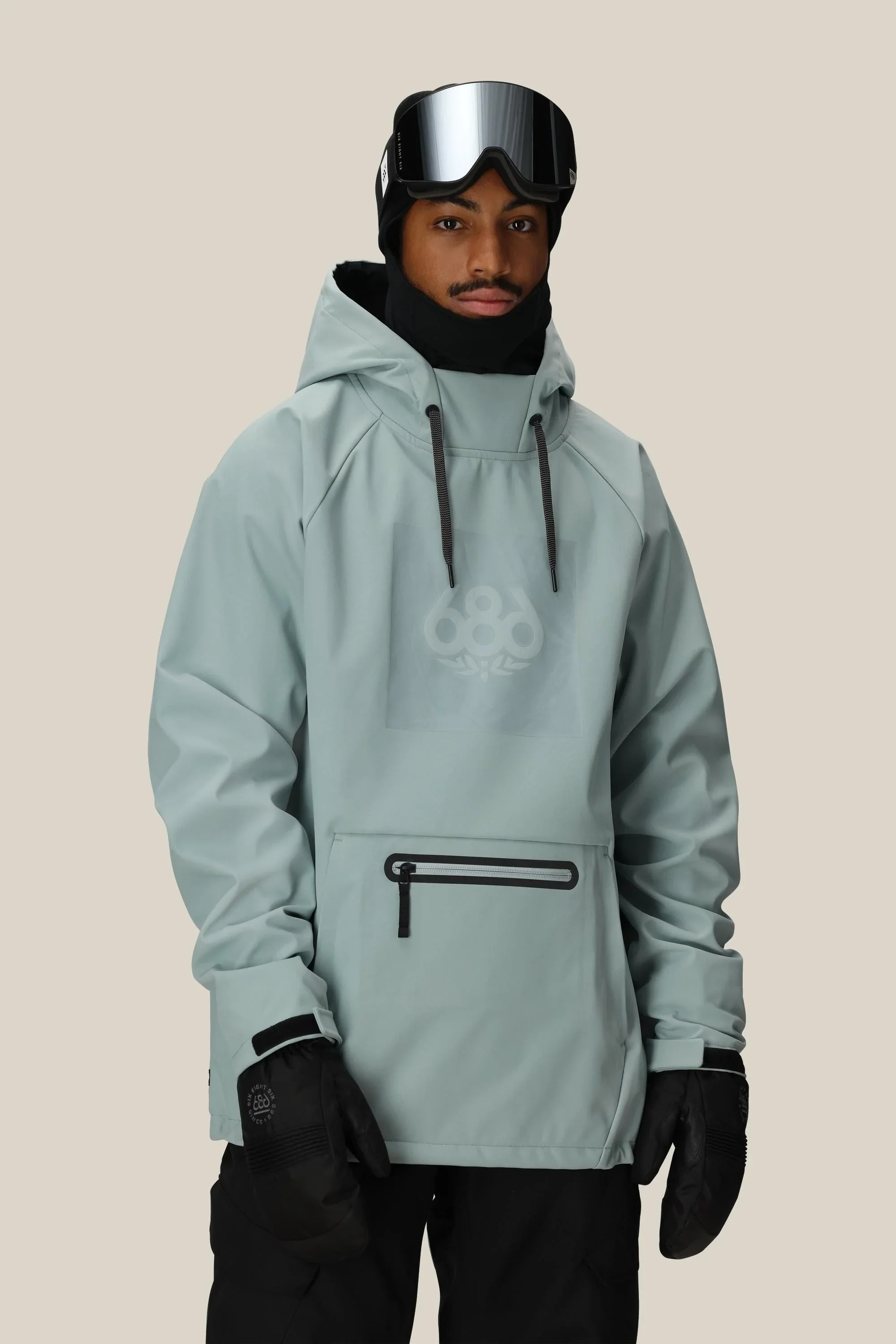 686 Waterproof Hoody - Dusty Marine