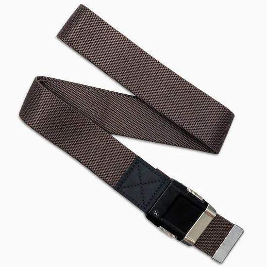 Arcade Motion Belt - BROWN/NICKEL