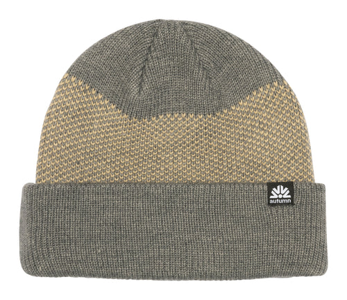Autumn Birdseye Beanie - Grey