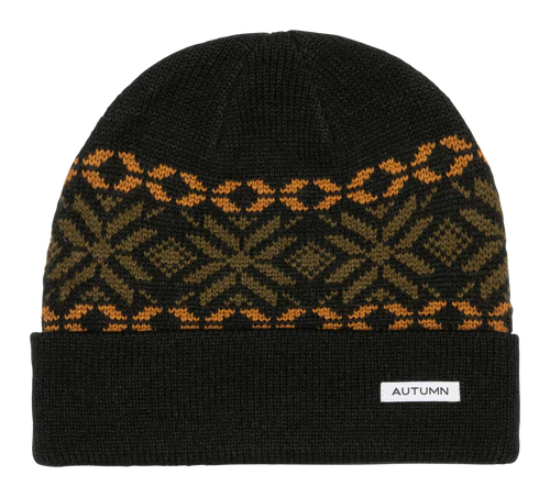 Autumn Roots Beanie - Black