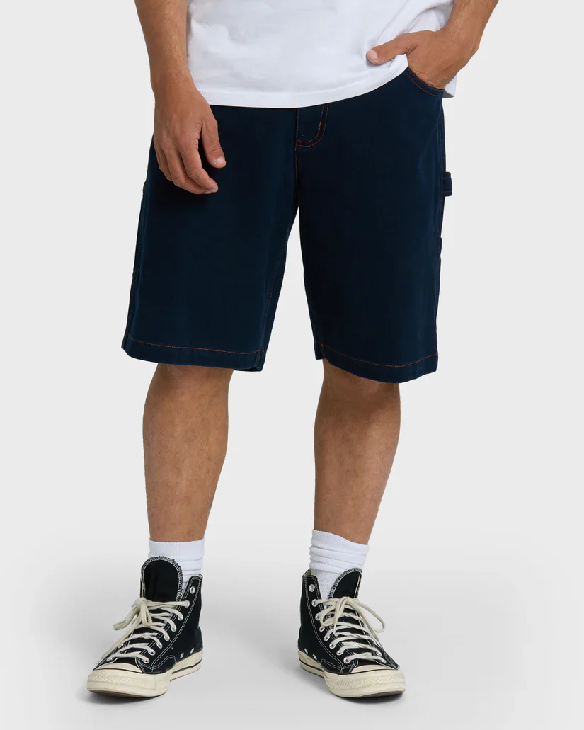 Billabong Bad Dog Workwear Shorts - Navy