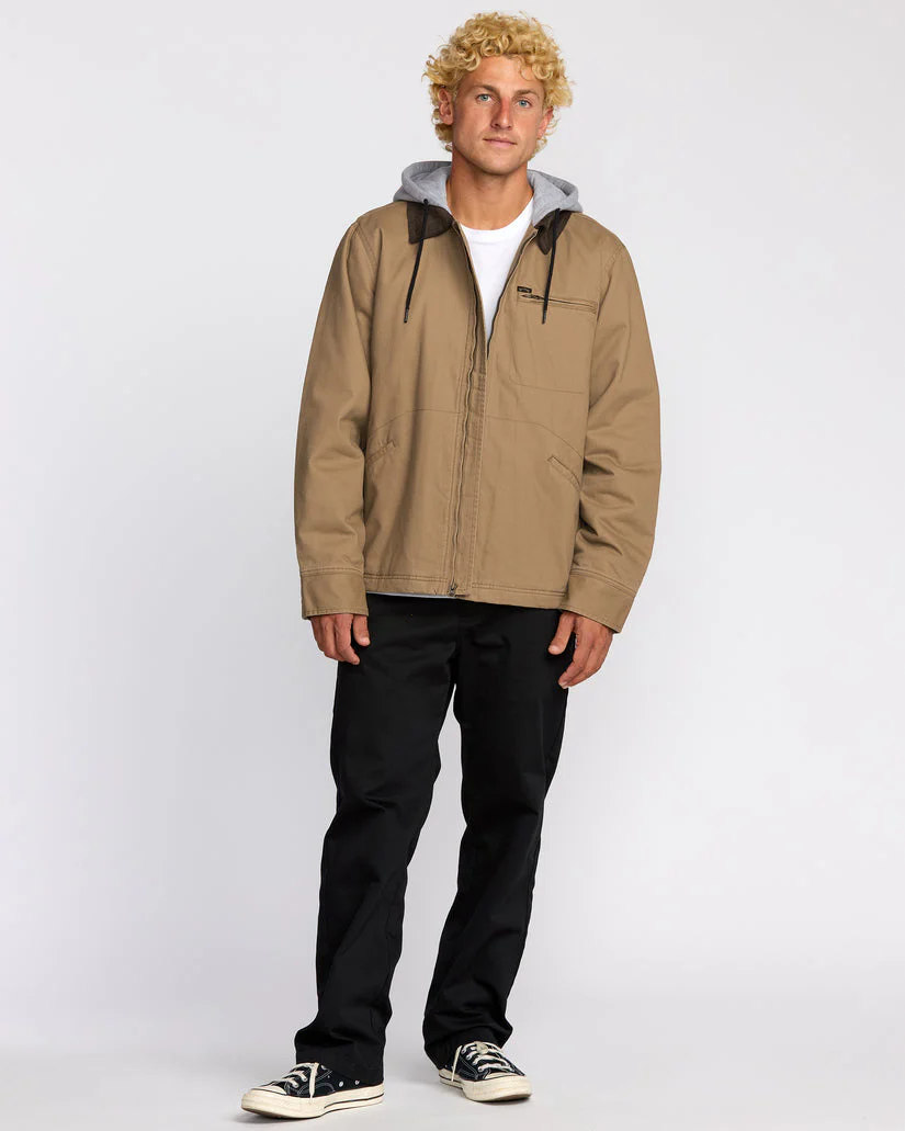 Billabong Barlow Hooded Jacket - Clay - Image 3