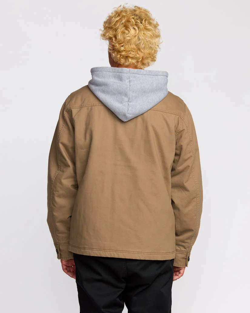 Billabong Barlow Hooded Jacket - Clay - Image 5
