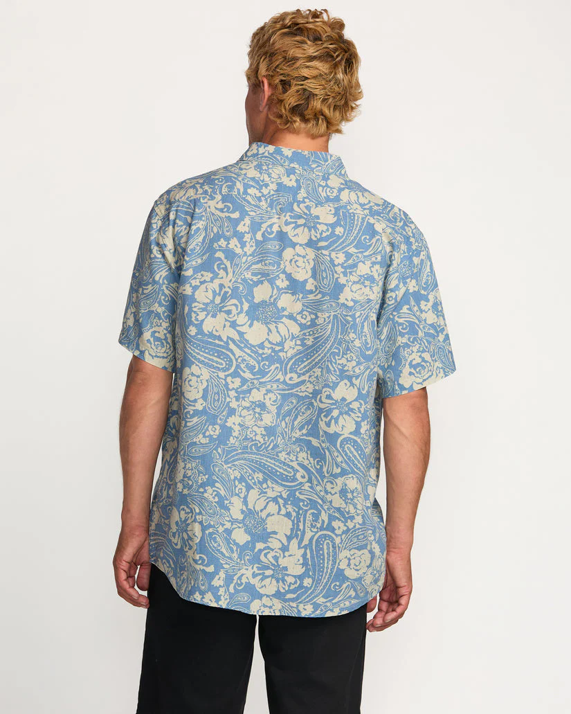 Billabong Cordoba Short Sleeve Shirt - Carolina Blue - Image 2