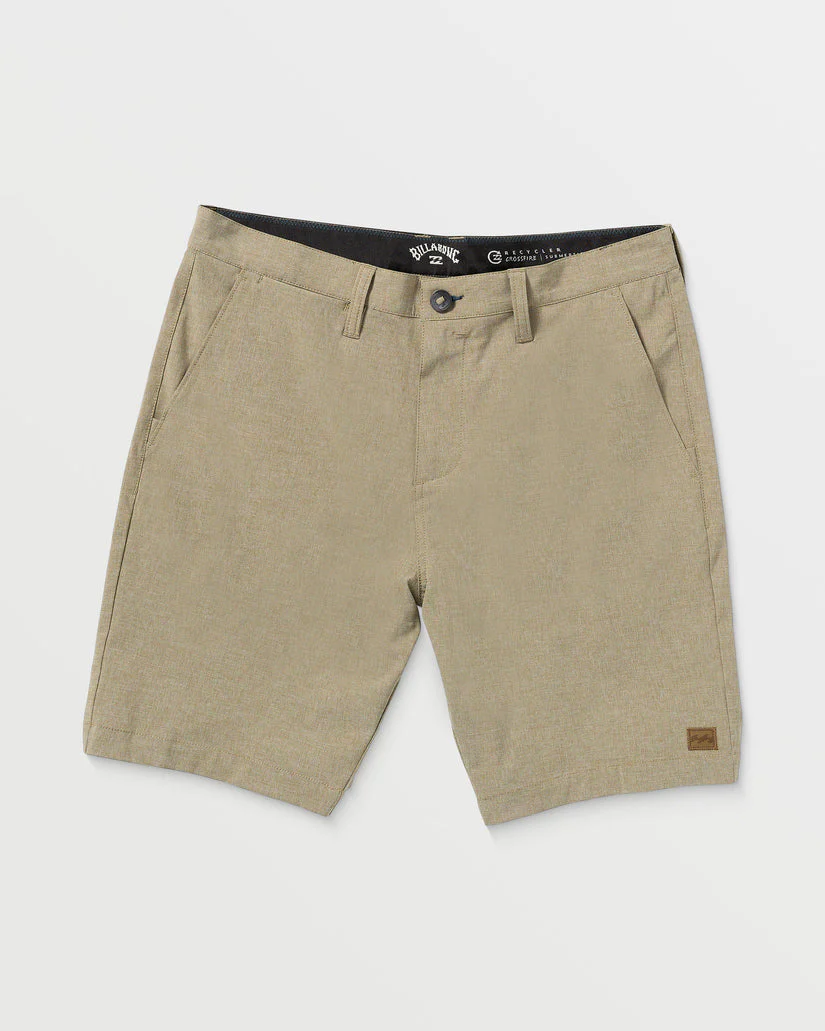 Billabong Crossfire Submersible 19" Hybrid Shorts - KHAKI