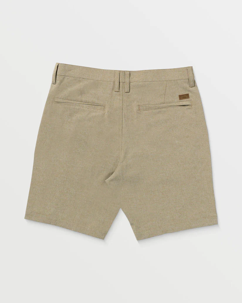 Billabong Crossfire Submersible 19" Hybrid Shorts - KHAKI - Image 2