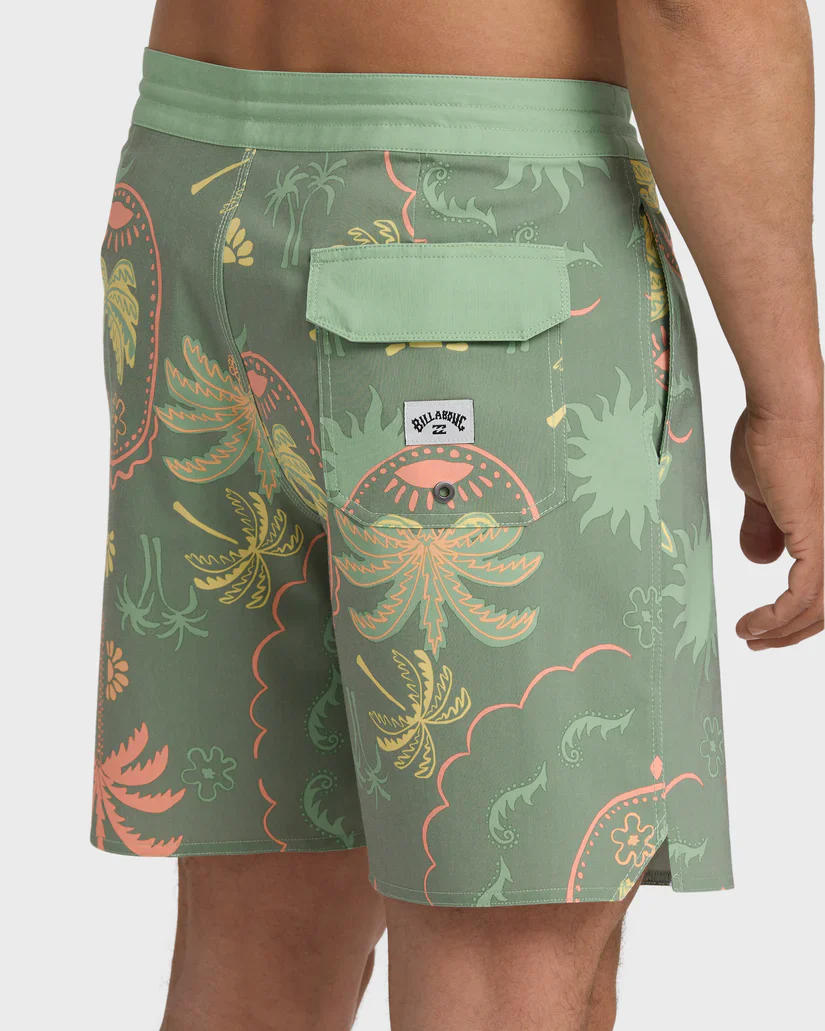 Billabong Good Times Lo Tide 18" Boardshorts - Sea Spray - Image 4