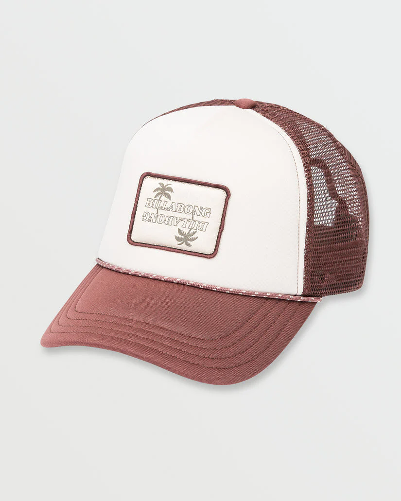 Billabong Grandpa Trucker Hat - Espresso Brown - Image 2