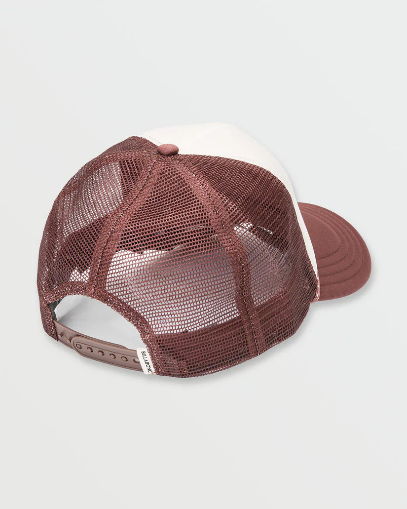 Billabong Grandpa Trucker Hat - Espresso Brown - Image 3
