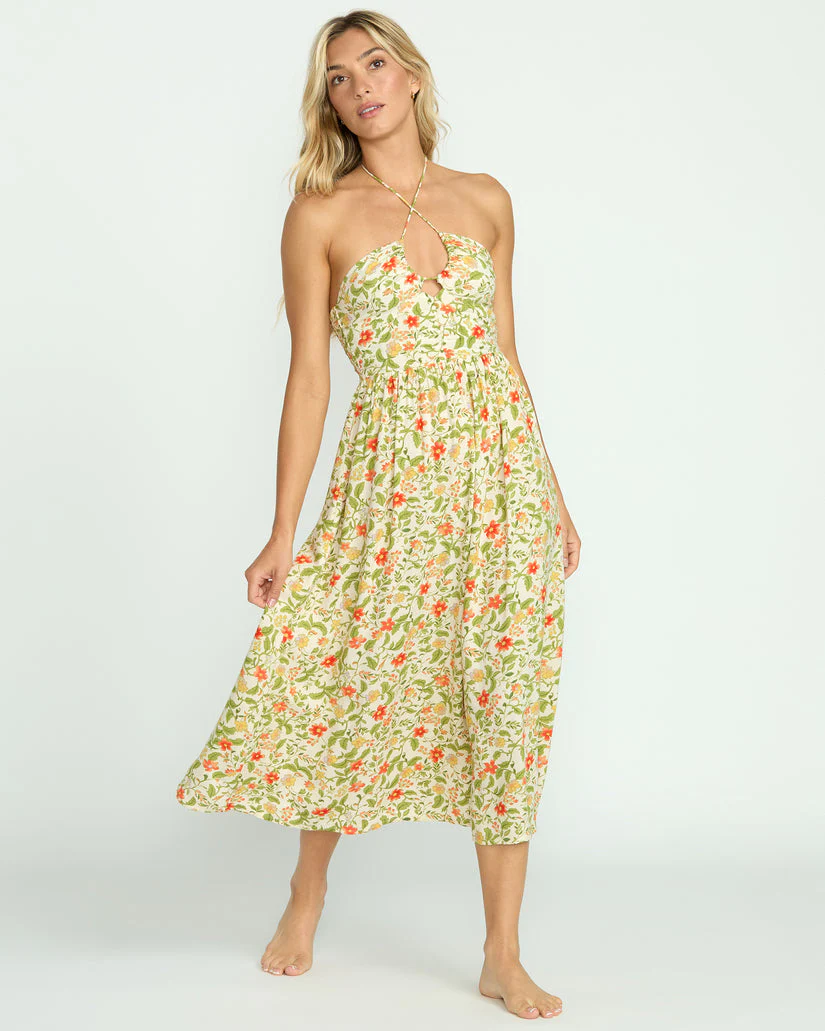 Billabong In Your Heart Midi Dress - Multi - Image 3