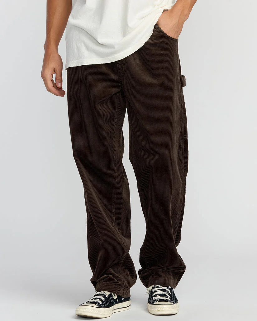 Billabong Larry Cord Garage Pants - Chocolate - Image 2