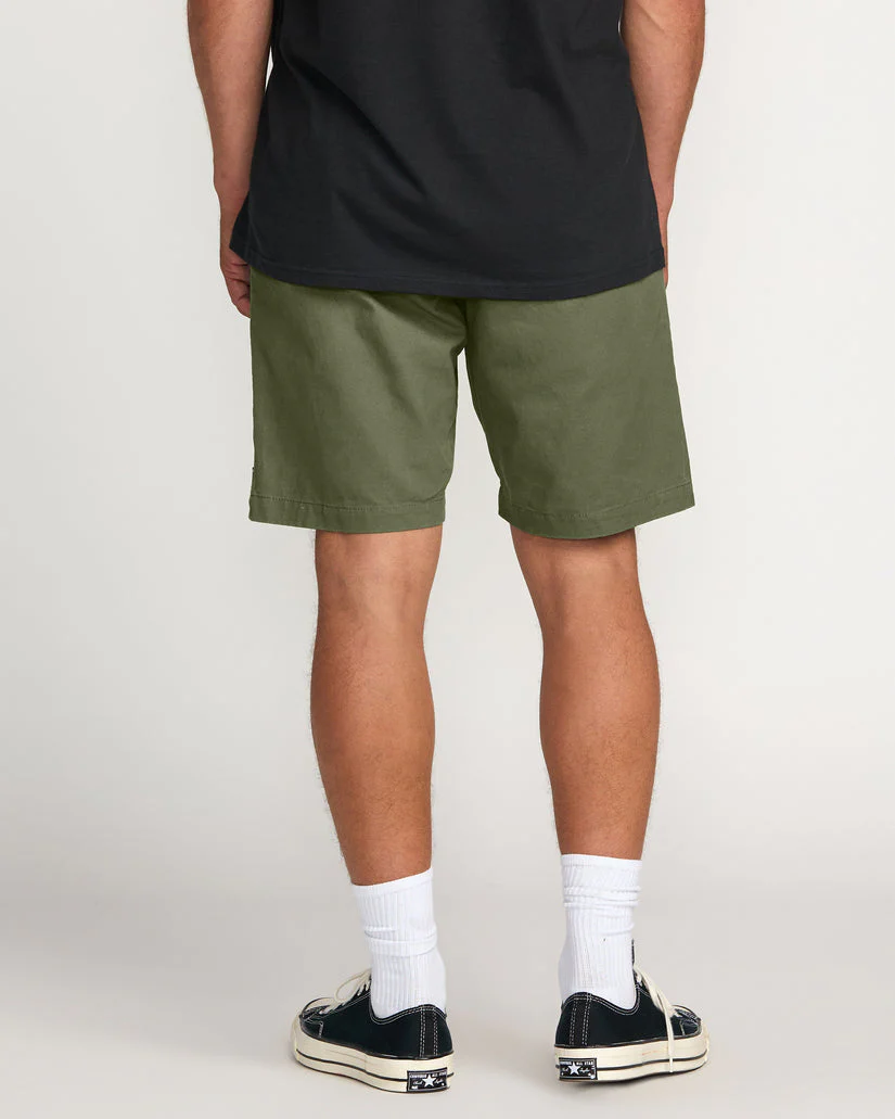 Billabong Larry Laybacks 19" Twill Shorts - Olive - Image 3