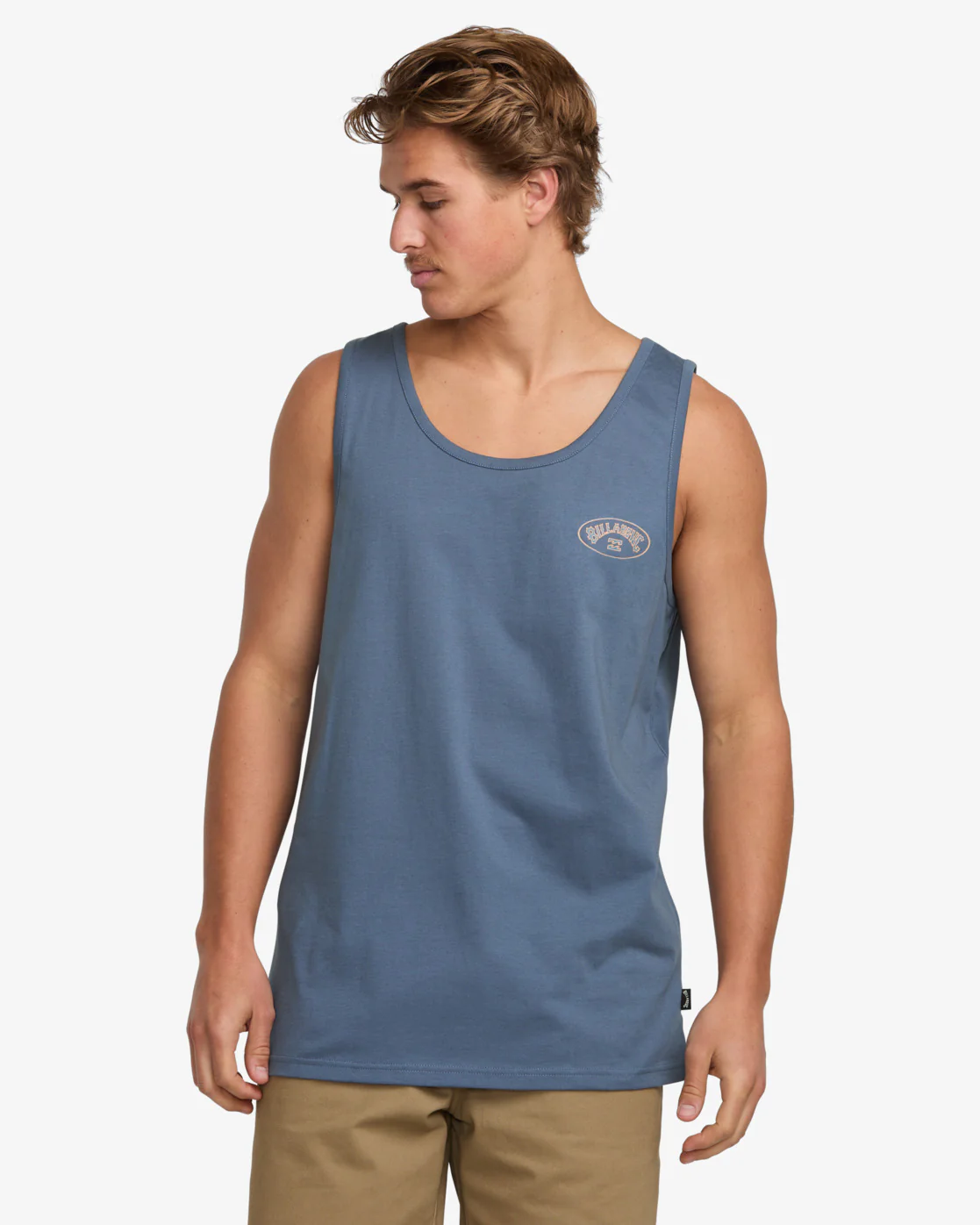 Billabong Orbit Arch Premium Muscle Tank - SLATE BLUE