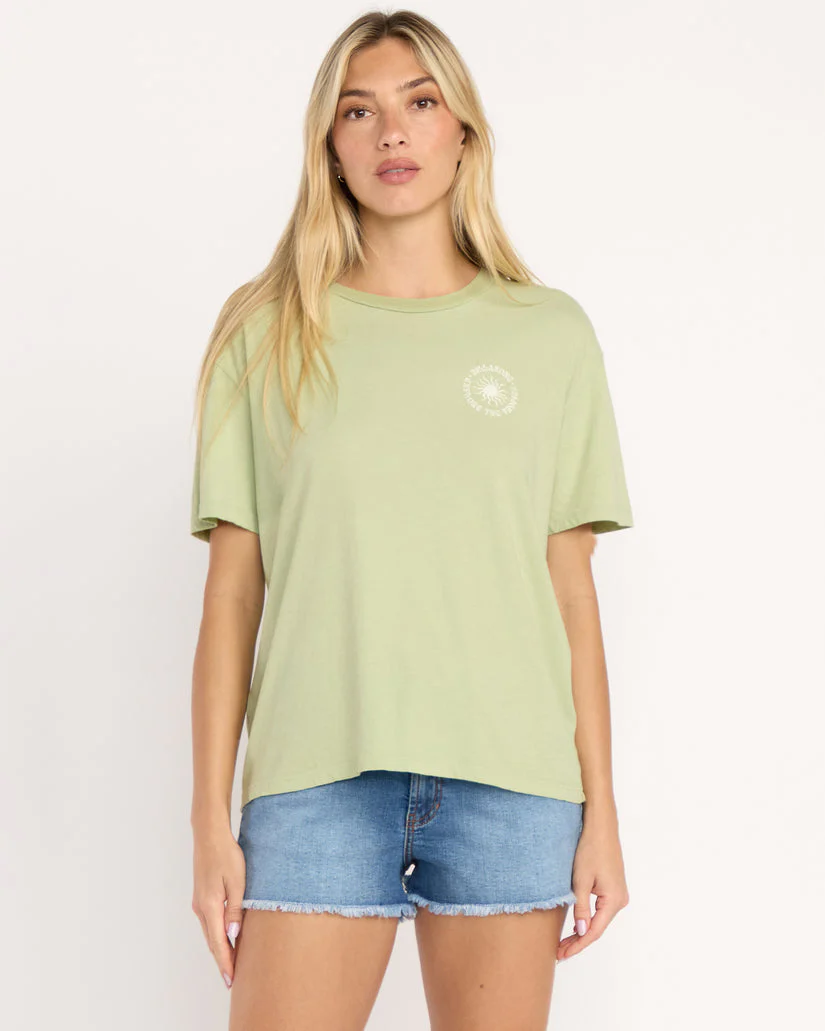 Billabong Paradise Calling Tee - Pistachio Gfm0 - Image 2