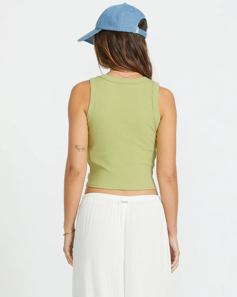 Billabong Rerun Tank - AVOCADO - Image 2