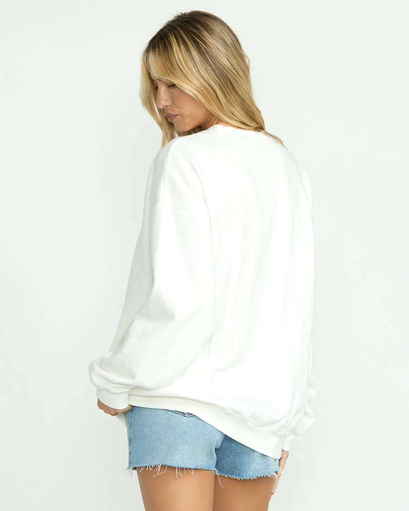 Billabong Ride In Crew Sweatshirt - Salt Crystal - Image 2