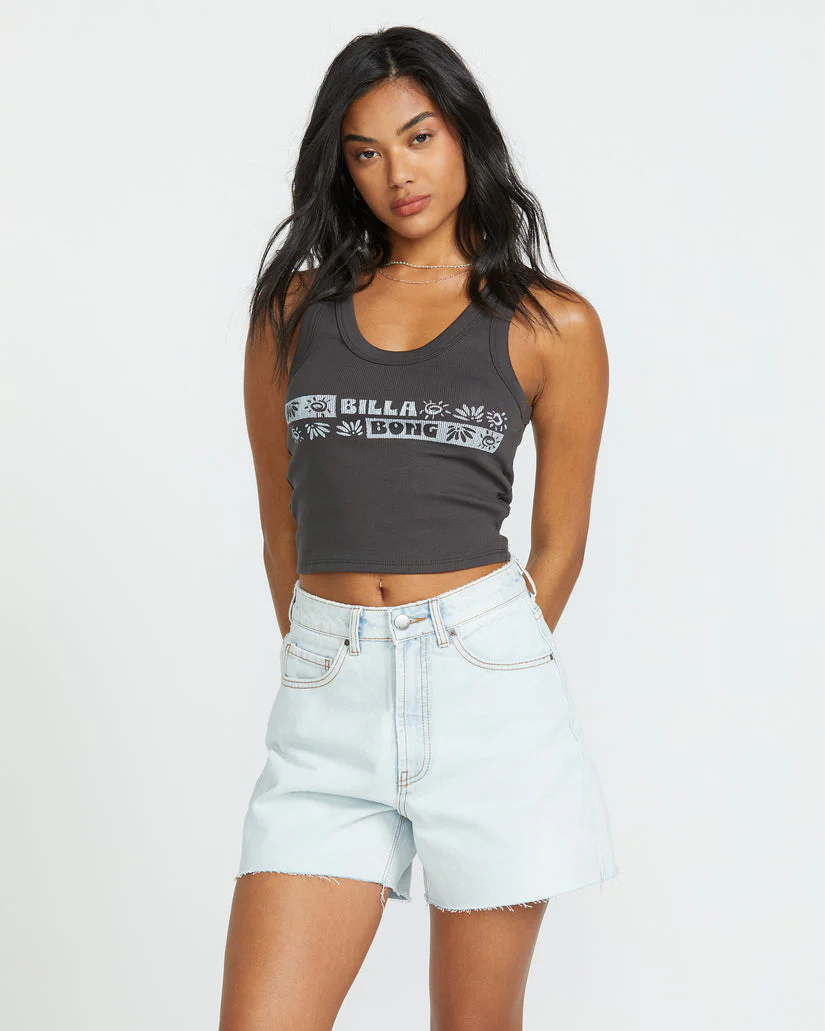 Billabong Sun Up Tank - OFF BLACK