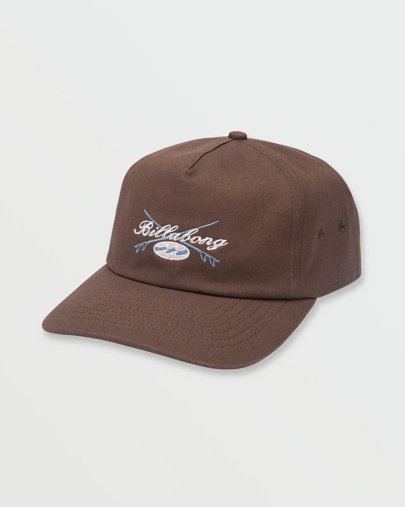 Billabong Throwback Strapback Hat - Brown