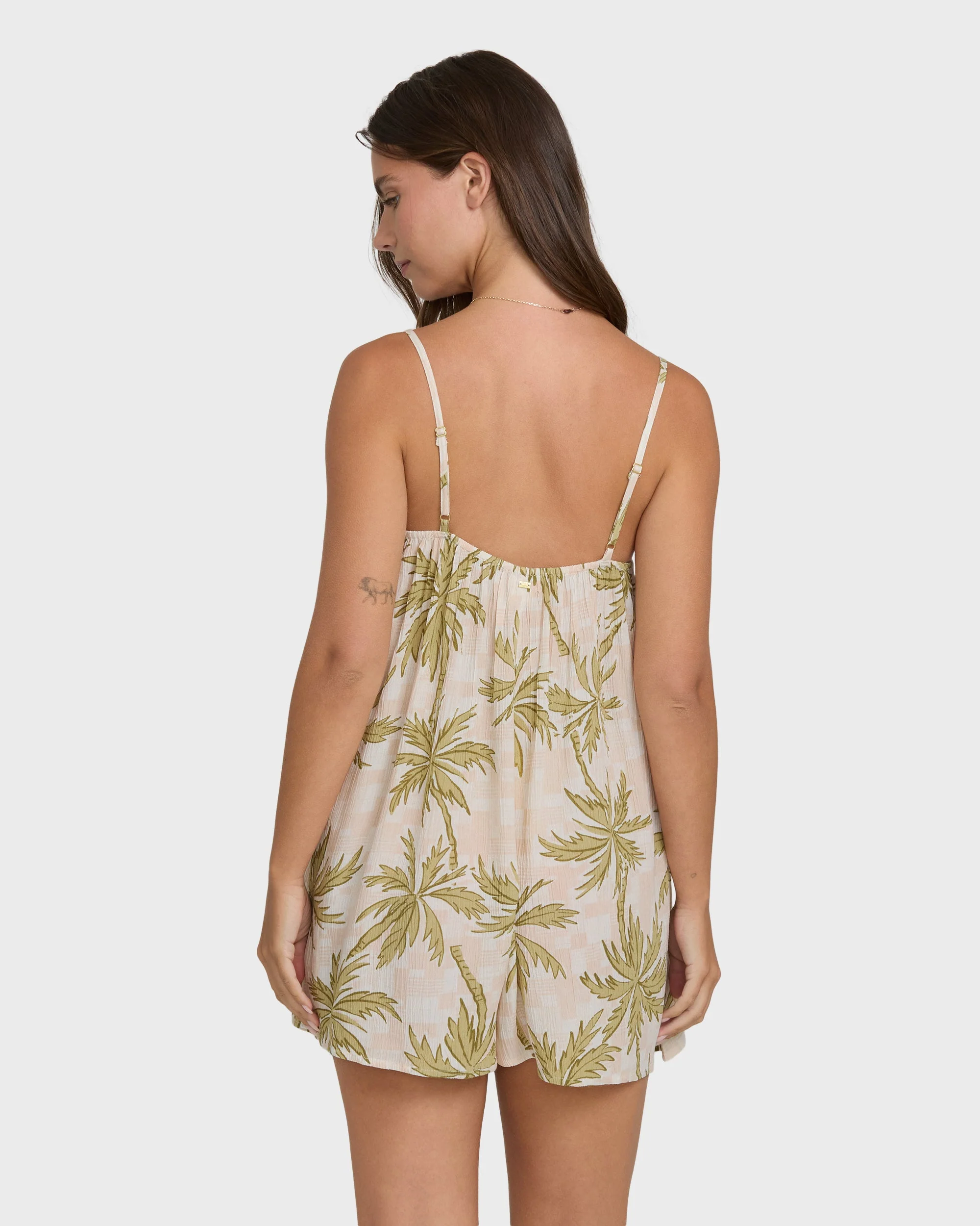 Billabong Women's Fresh Daze Romper - Cactus - Image 2