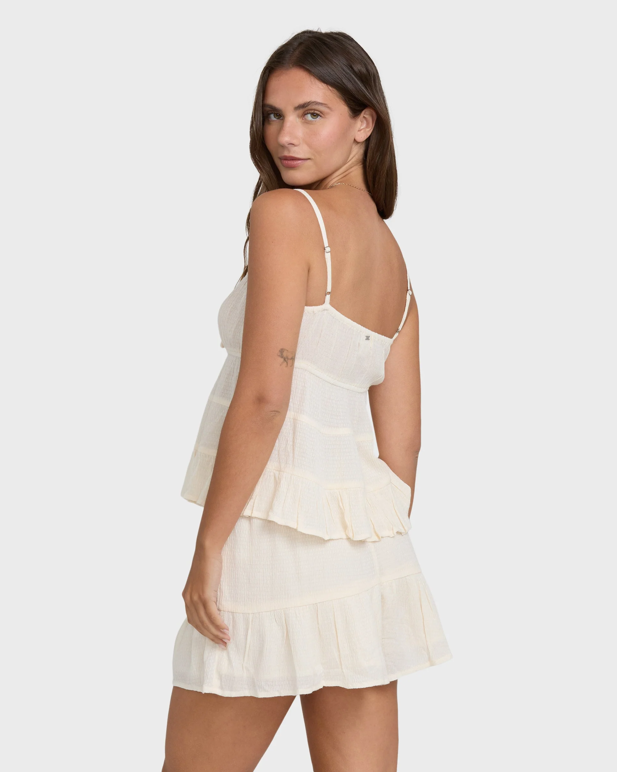 Billabong Women's Sol Mate Tank Top - White Cap - Image 2
