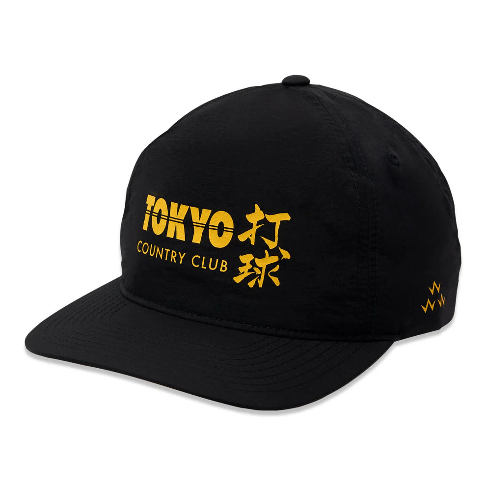 Birds Of Condor Tokyo Country Club Snapback - BLACK