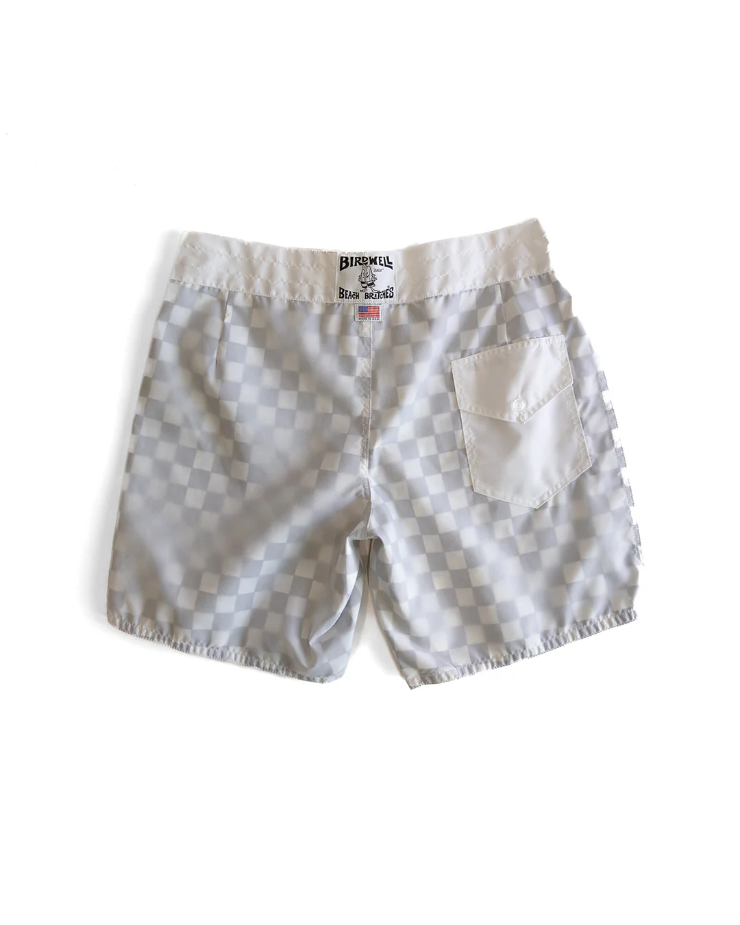 Birdwell 300 Boardshorts - Checkmate White - Image 2
