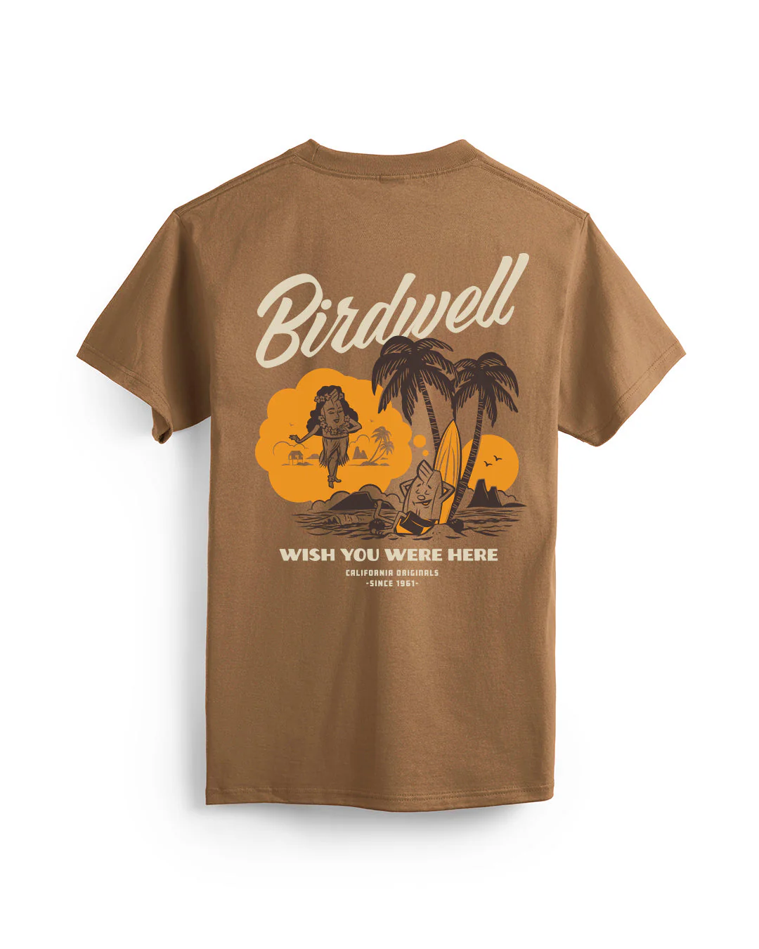 Birdwell Daydreamin' Birdie T-Shirt - Brown