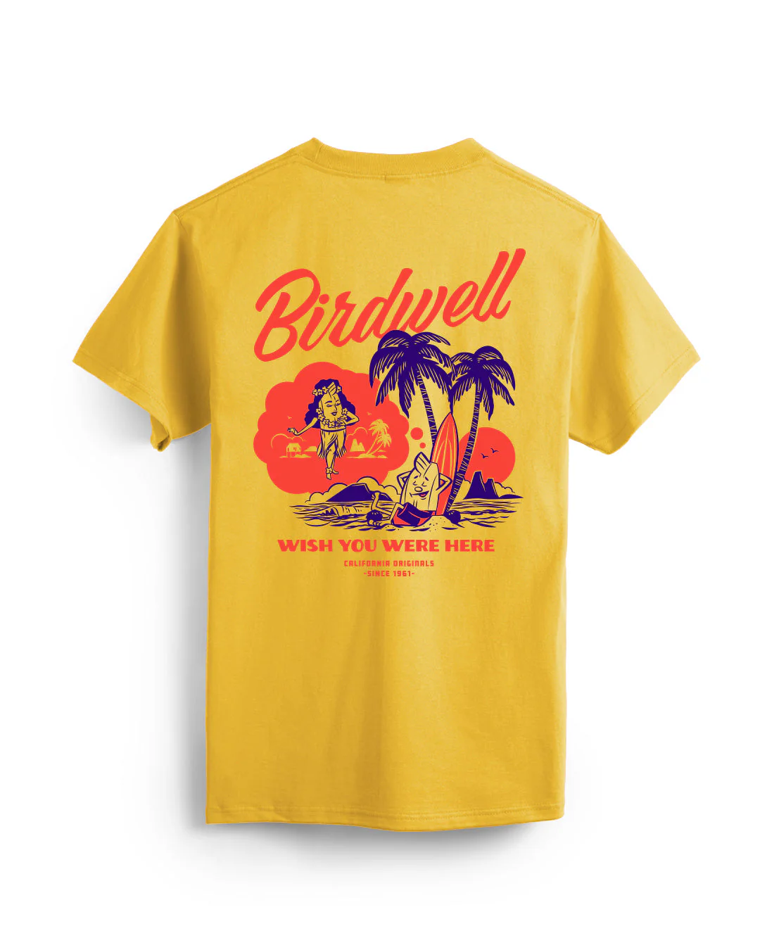 Birdwell Daydreamin' Birdie T-Shirt - Gold - Image 2