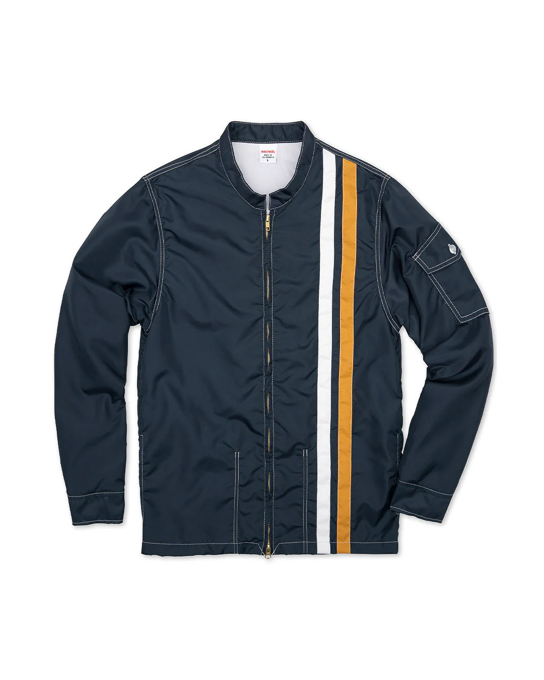 Birdwell Racing Jacket 25 - NAVY/GOLD/WHITE