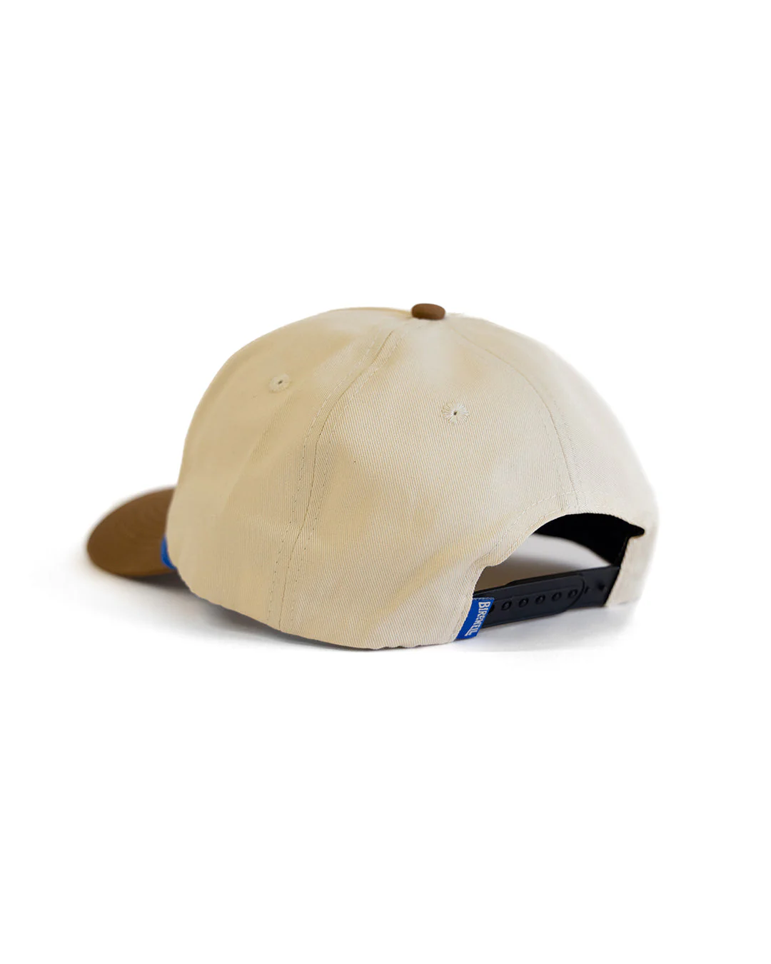 Birdwell Script Twill Snapback - Bone/Brown - Image 3