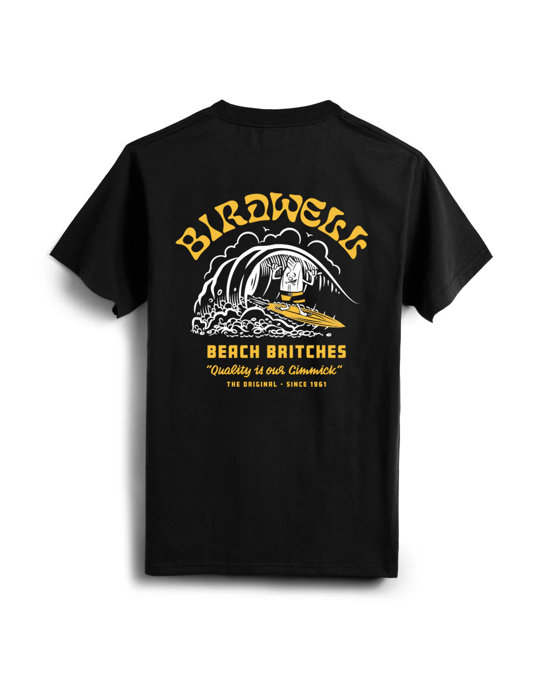 Birdwell Surfin Birdie T-Shirt - BLACK