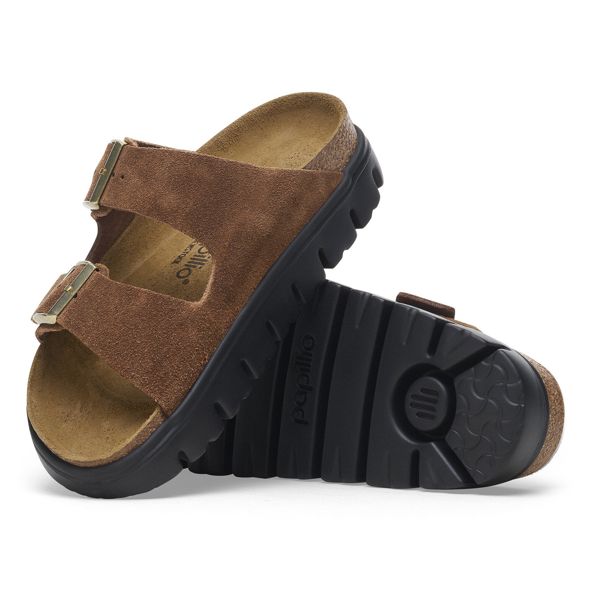 Birkenstock Arizona Platform - DARK TEA - Image 4