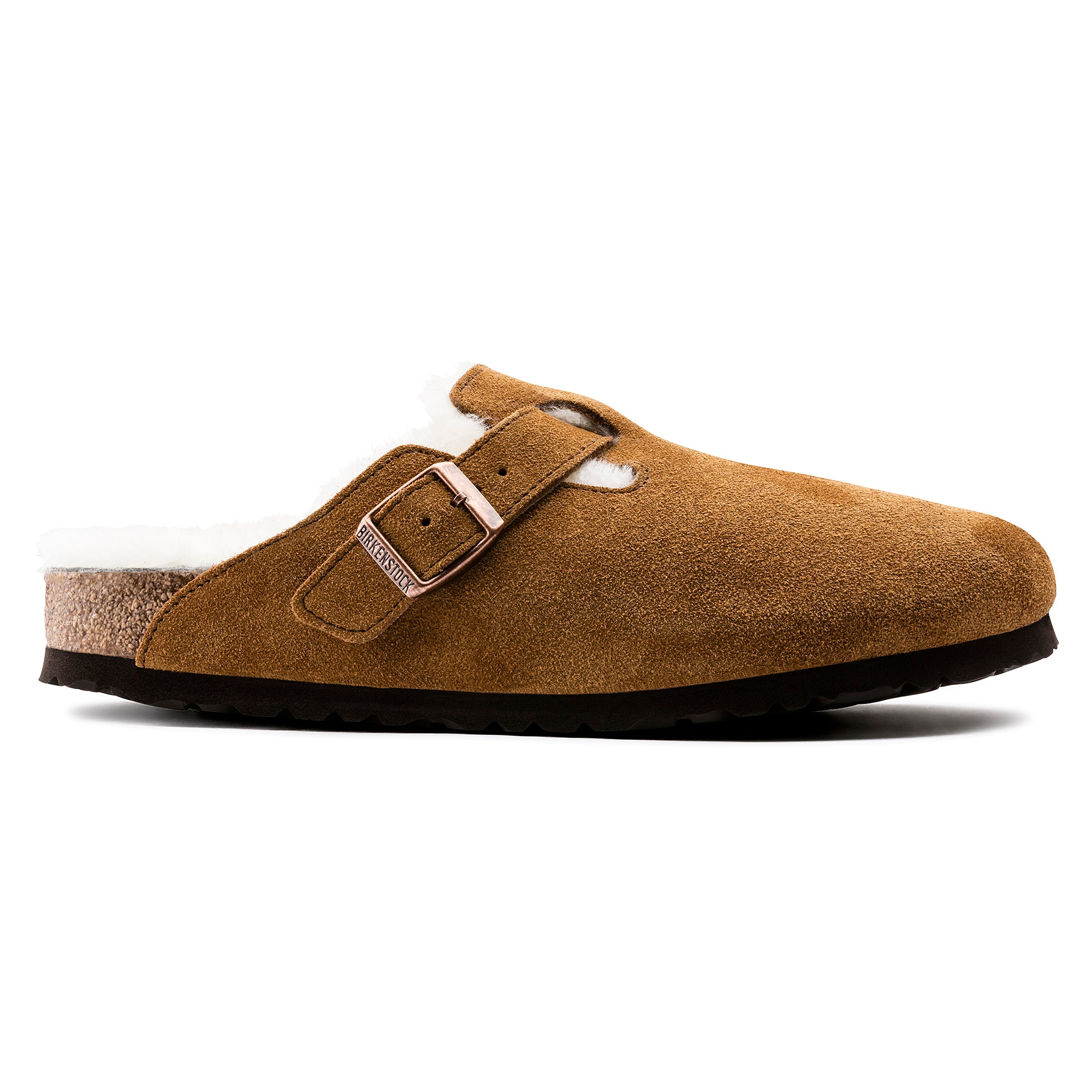 Birkenstock Boston Shearling - Mink/Natural - Image 3