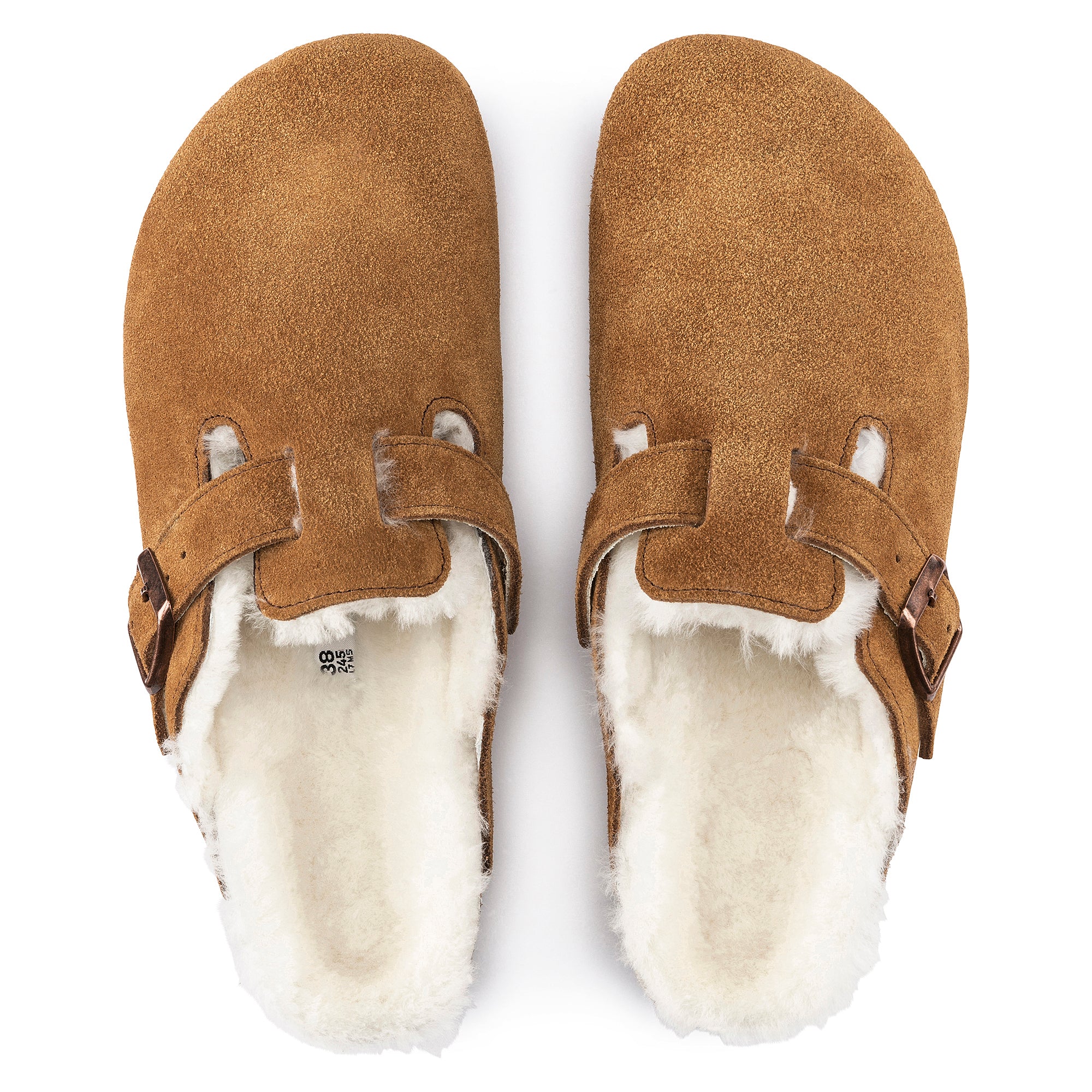Birkenstock Boston Shearling - Mink/Natural - Image 4