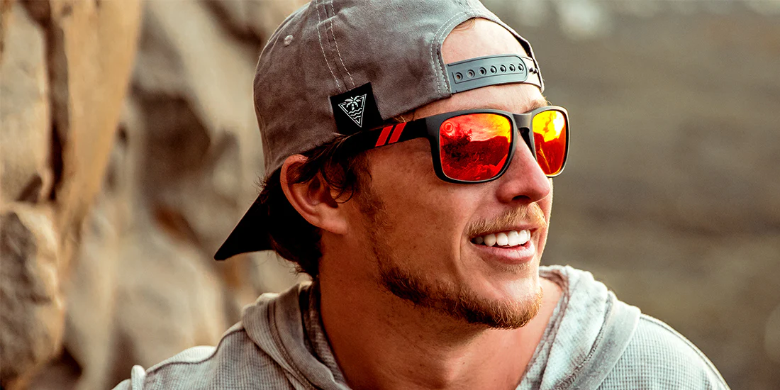 Blenders Eyewear Canyon Sunglasses - RED STRIKE - Image 3