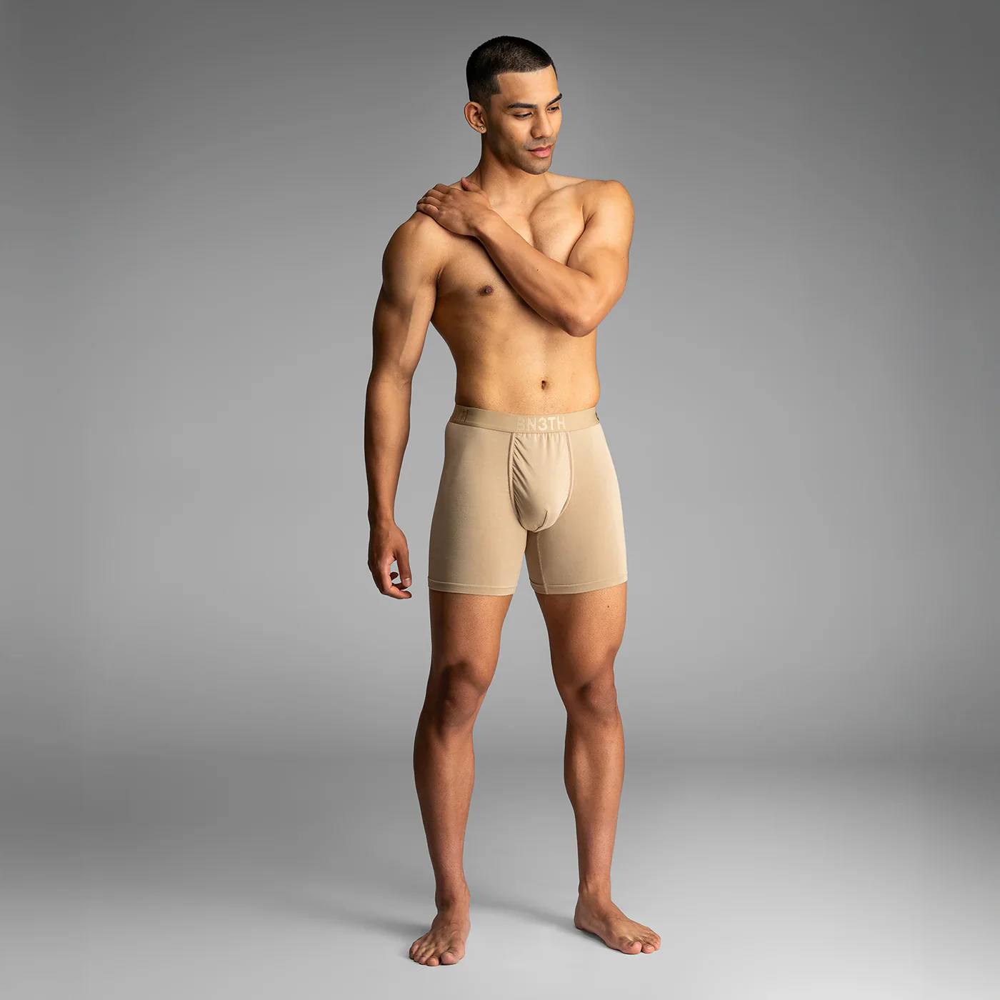 Bn3Th Classic Icon Boxer Brief - Pepper Beige - Image 3