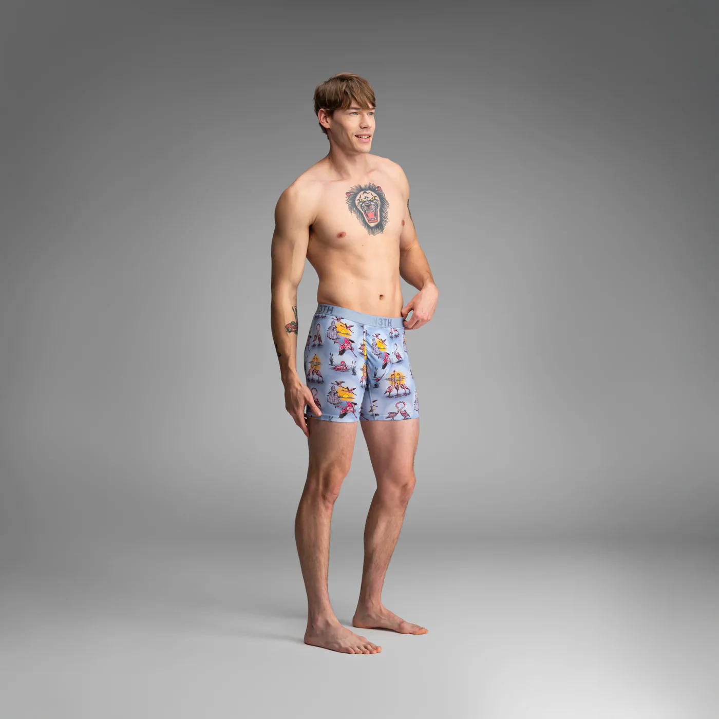 Bn3Th Classic Icon Boxer Brief - Sunset Flock-Forever - Image 3