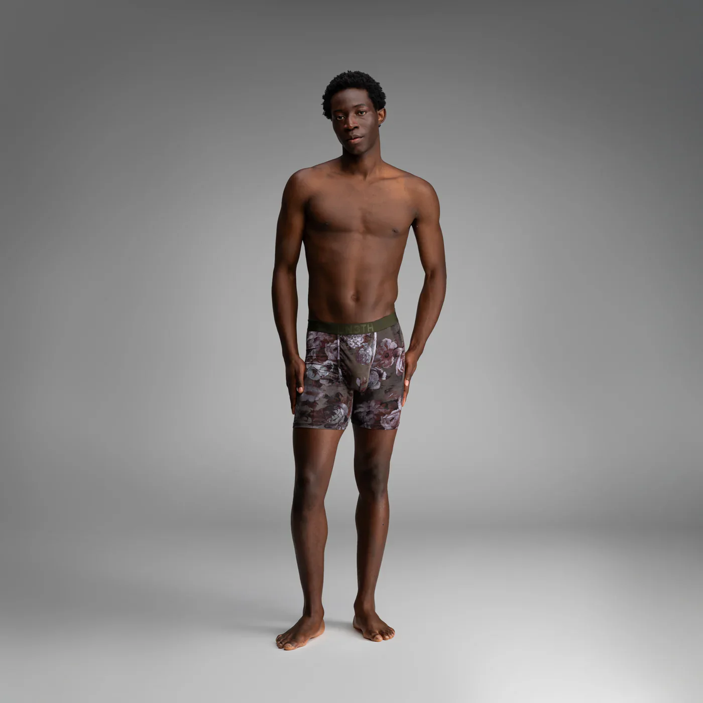 Bn3Th Classic Icon Boxer Brief - Vintage Rose-Heather Fog - Image 3