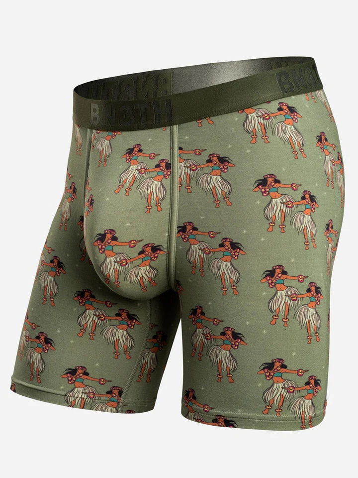 BN3TH CLASSICS BOXER BRIEF - HULA DANCERS GREEN