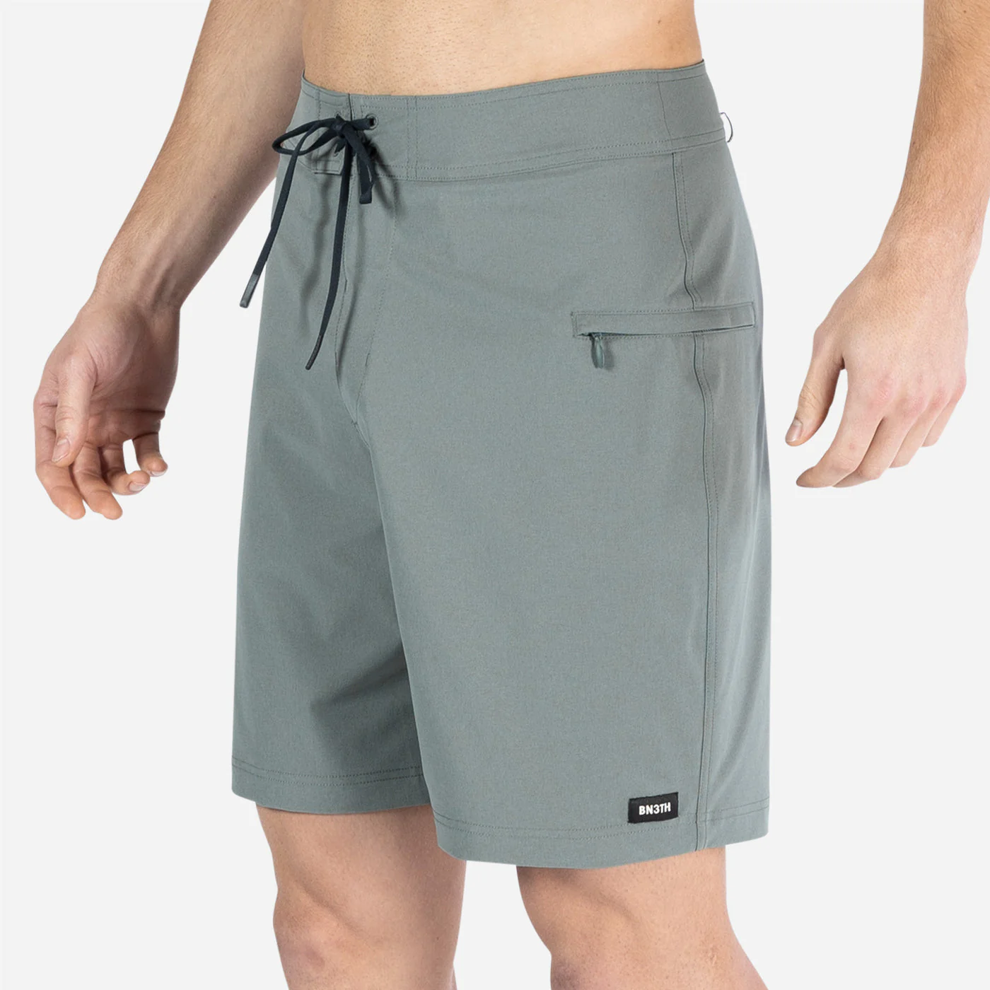 BN3TH Hightide 2N1 8" Boardshort - GREY - Image 3